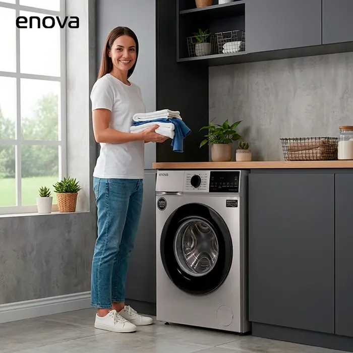 LAVARROPAS AUTOMATICO CF LE08F12_GR 8KG 1200RPM GR E/A ENOVA