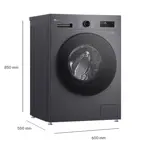 LAVARROPAS AUTOMATICO WM80MVFS6 8K 1200RPM INV NG. LG