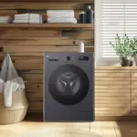 Lavarropas Automatico Inverter CF 6,5Kg 1200Rpm WM65MVFS6 Negro LG 