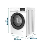 Lavarropas Inverter CF 6Kg PHLF67BN 1200Rpm Blanco PHILCO 