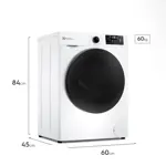 Lavarropas Carga Frontal Electrolux 7kg blanco Inverter ELAF207W