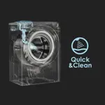 Lavarropas Candy Inverter Smart carga frontal 10,5 Kg - RO151056DWHCR-12