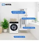 Lavarropas Vitta Inverter 6kg Blanco 1200 Rpm Vit-wmcfsl