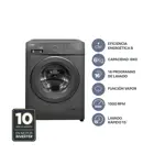 Lavarropas Automático Carga Frontal 6 kg 1000 RPM A Inverter Steam Gris - AIAFE6010G