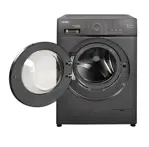 Lavarropas Automático Carga Frontal 6 kg 1000 RPM A Inverter Steam Gris - AIAFE6010G