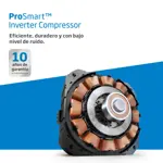 Lavasecarropas Beko Inverter 8/5 KG Carga Frontal 1400 Rpm