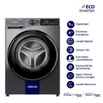Lavarropas Carga Frontal Inverter 9 Kg Gris Drean LFDR0914ISG0