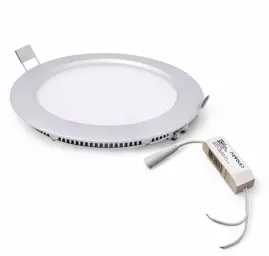 Panel Led Redondo De Embutir 18W No...