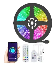 Tira De Led Rgb Wifi 10 Metros 5050...