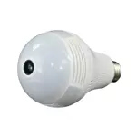 Lampara Led Vigilancia Con Camara Espia Hd 2mp 360 Grados 4w