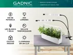 Luz Led Cultivo Indoor Gadnic GROW3 Espectro Completo Rojo y Blanco