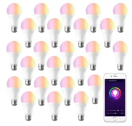 Lámpara Led Smart Inteligente Rgb X...