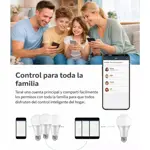 Bombilla Led Inteligente Dekkin Wifi + Bt Smart Celular Rgb