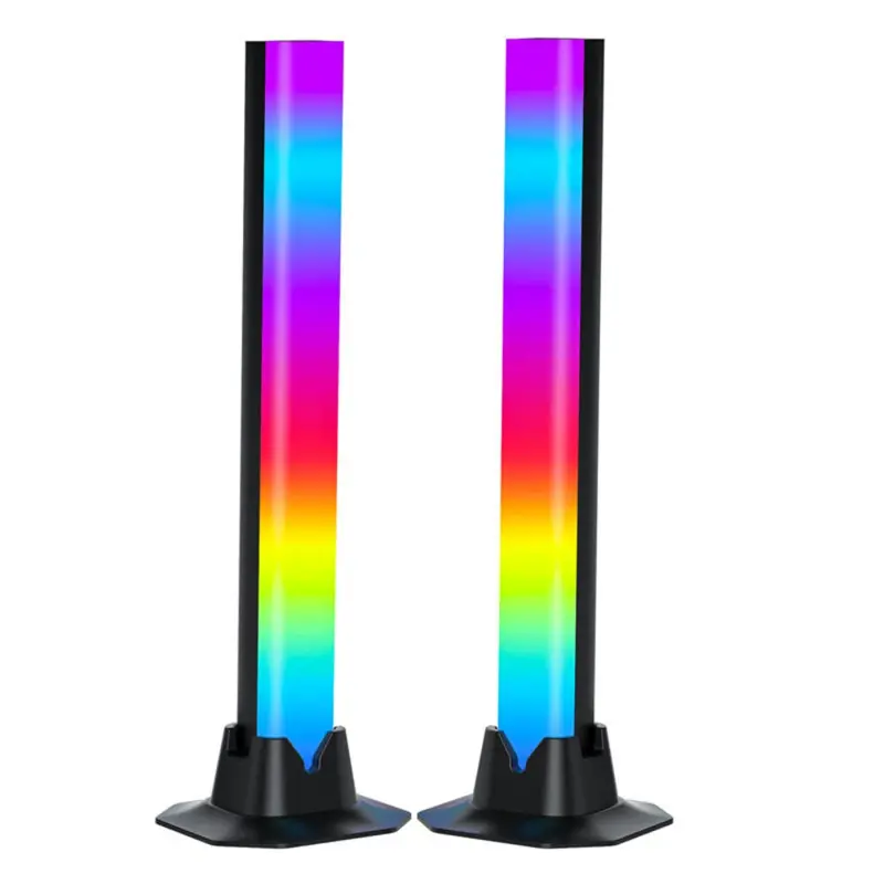 Luz Rgb Para Ambientación 32cm X 2 Torres Con Control Remoto