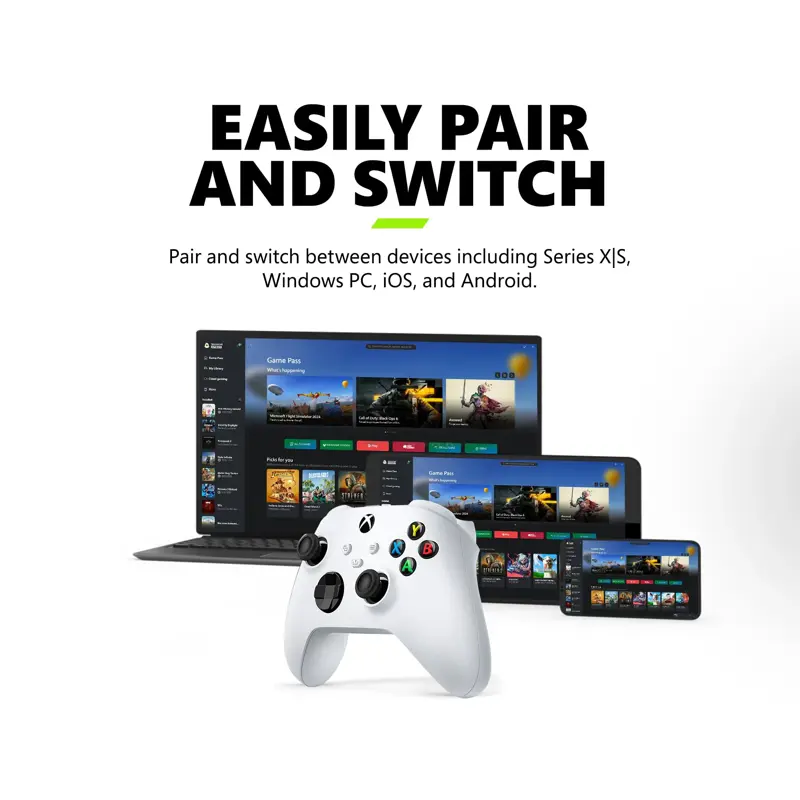 Controlador de juegos Xbox Wireless 2025 Robot White