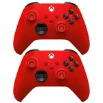 Control Inalámbrico Microsoft Xbox Rojo Pulso Paquete de 2