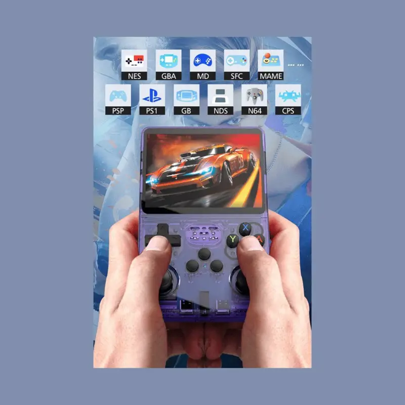 Consola Retro Portátil R36S Con 20.000 Juegos - Pantalla IPS 3.5", Emula PSP, PS1, Nintendo, Etc.
