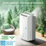 Deshumidificador Waykar 2000m² Energy Star 2025, 33 dB, tanque de 2,8 litros