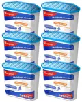 Absorbedor de humedad Vacplus, paquete de 6 unidades, 500 ml, para baño, armario y coche