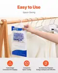 Absorbedor de humedad colgante VEVOR, 275 ml, deshumidificador colgante para armario