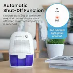 Deshumidificador Pro Breeze Eléctrico Mini 215 Pies Blanco