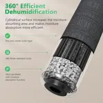 Afloia Deshumidificador Inalámbrico Recargable Con Black