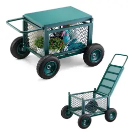 Carrito De Jardín  Rodante Con...