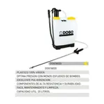 Fumigador Pulverizador Mochila Dogo 20 Lts