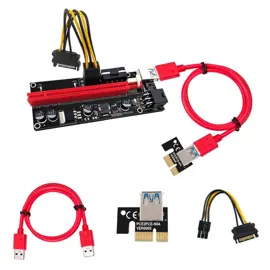 Riser Ver 009S Pcie 6Pin 16X Mineria Express Usb Eth...