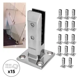 Kit X15 Mini Poste  Acero Inoxidabl...
