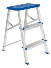 Escalera Banqueta De Aluminio  005107 Plegable