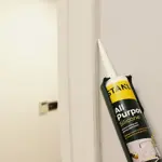 Sellador de silicona STANLEY S 421 multiusos, 300 ml, transparente, paquete de 2