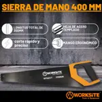 Sierra De Mano 350mm Worksite Serrucho Acero Templado