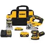 Kit combinado DEWALT 20V MAX* de 3 herramientas (DCK307D1P1) con batería XR