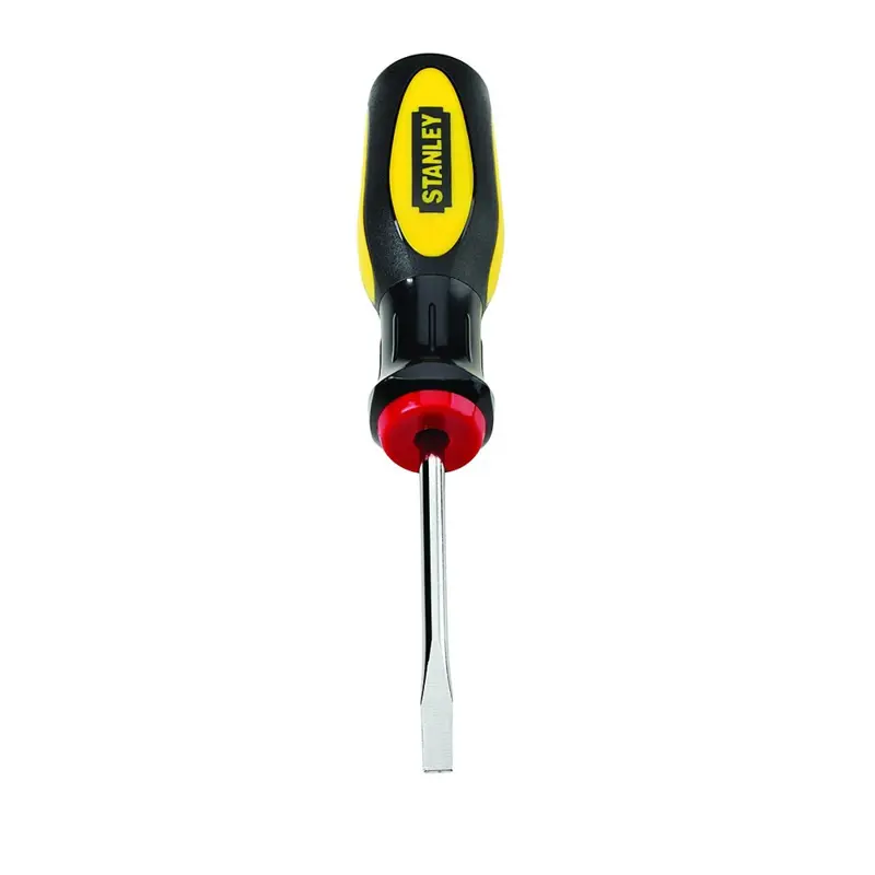 Destornillador Stanley 60 003, estándar, estriado, 4,76 mm x 7,62 cm