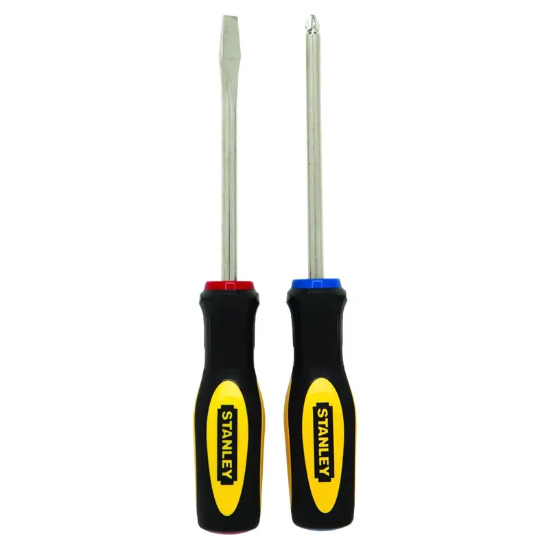 Juego de destornilladores Stanley 60 020, 2 piezas, estriados estándar