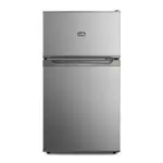 Mini Heladera Duplex Gafa 85L Frost Top Freezer Plata HGMDP1P