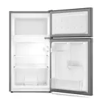 Mini Heladera Duplex Gafa 85L Frost Top Freezer Plata HGMDP1P
