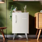 Heladera Compacta Whirlpool Retro Sand Dollar 76 Lts.