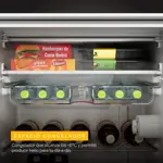 Heladera Bajo Mesada Whirlpool Inox 121 / 116 L