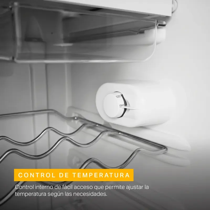 Heladera Bajo Mesada Whirlpool Inox 121 / 116 L