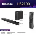 Barra de sonido Hisense HS2100 2.1 canales 240W