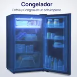 Heladera Bajo mesada 103 L Inox Drean RDF04LGAS0