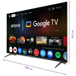 Smart Tv 75" Qled UHD TE75UG12 Google Tv