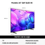 Smart Tv 65" QLED 4K Q6f Tizen SAMSUNG 