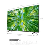 Smart Tv 60 Pulgadas 4K Ultra HD LG 60UQ8050PSB