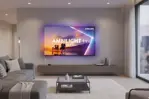 Smart TV QLED 65PUD8250/77 - 65" 4K, Ambilight 3 Lados, Dolby Atmos, 3 HDMI