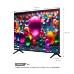 Smart Tv 60" 4K UHD 60UA8050PSA WebOs Magic Remote LG 