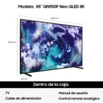 Smart Tv Neo Qled 85P 8K QN900F + Barra de Sonido Q930D SAMSUNG 