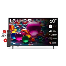 Smart Tv 60” Uhd 4K Webos 60Ua8050...
